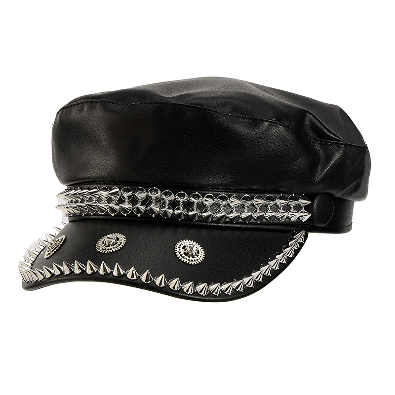 Rivet Spike Punk Cap