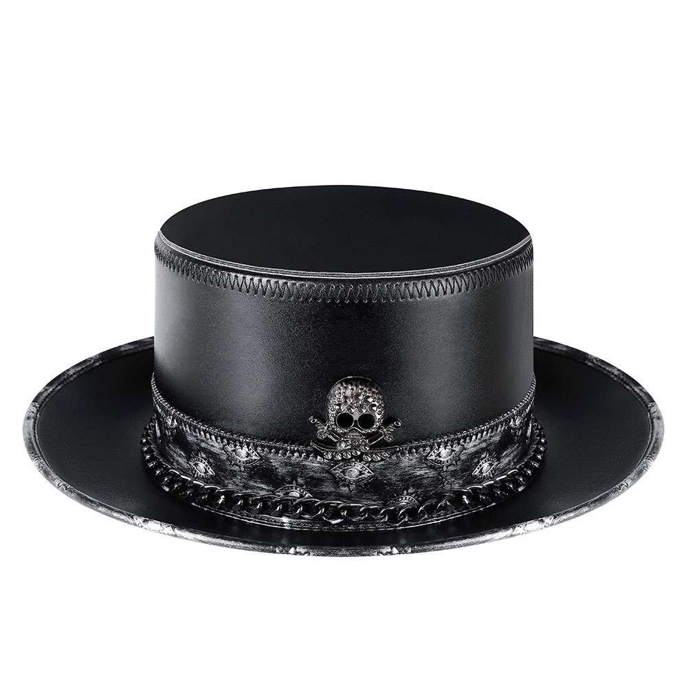 Skull Rhinestone Hat