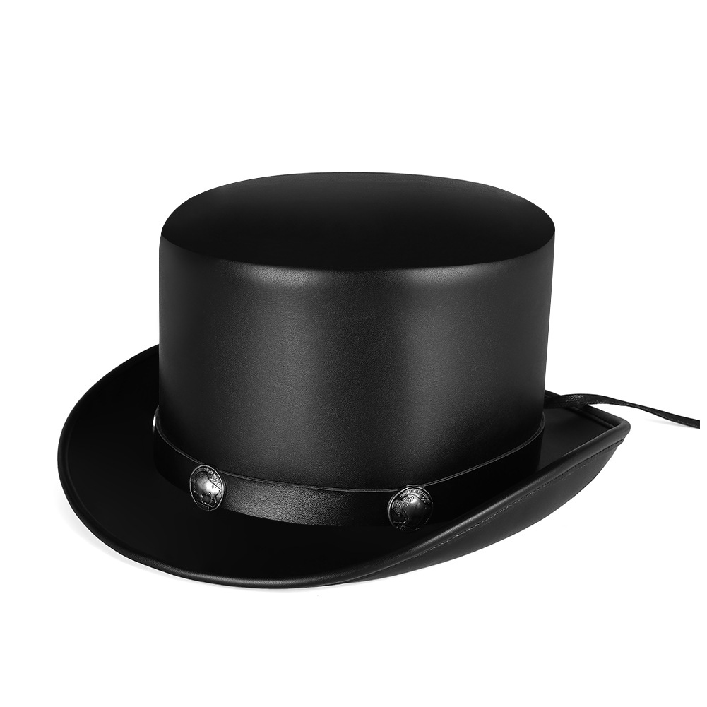 Plain Black Magician Hat