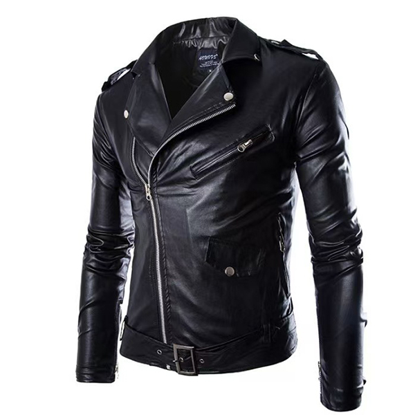 Full sleeve PU Leather Tight Jacket