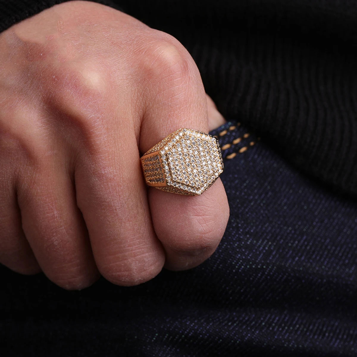 Rhinestone Ring